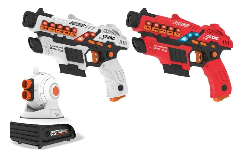 PROYECTOR DE BATALLA LÁSER PARA TODA LA FAMILIA - INCLUYE 2 PISTOLAS Y 3 ESCENARIOS DISTINTOS | 55% de Descuento hasta el 30 de Septiembre
