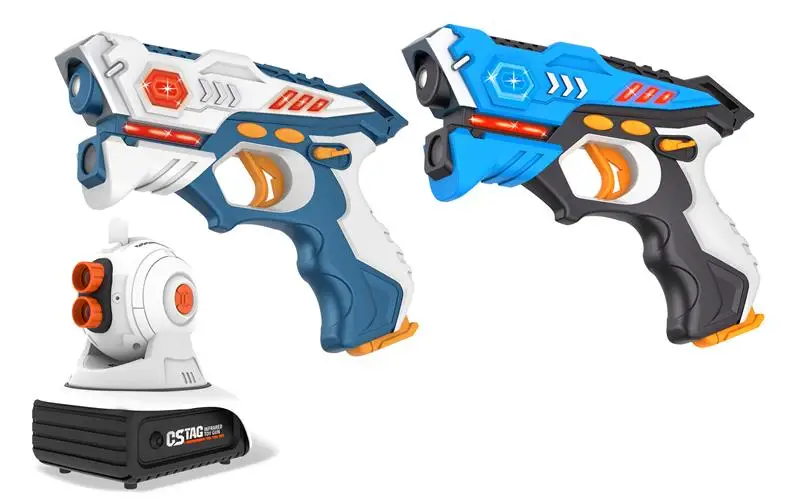 PROYECTOR DE BATALLA LÁSER PARA TODA LA FAMILIA - INCLUYE 2 PISTOLAS Y 3 ESCENARIOS DISTINTOS | 55% de Descuento hasta el 30 de Septiembre