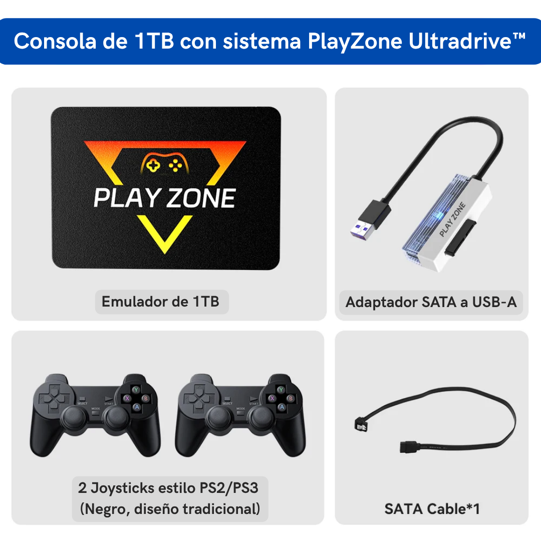 PlayZone UltraDrive™ – Consola Portátil Original de Alta Potencia | 55% de Descuento Solo hasta el 28 de Septiembre
