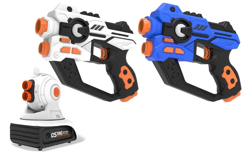 PROYECTOR DE BATALLA LÁSER PARA TODA LA FAMILIA - INCLUYE 2 PISTOLAS Y 3 ESCENARIOS DISTINTOS | 55% de Descuento hasta el 30 de Septiembre