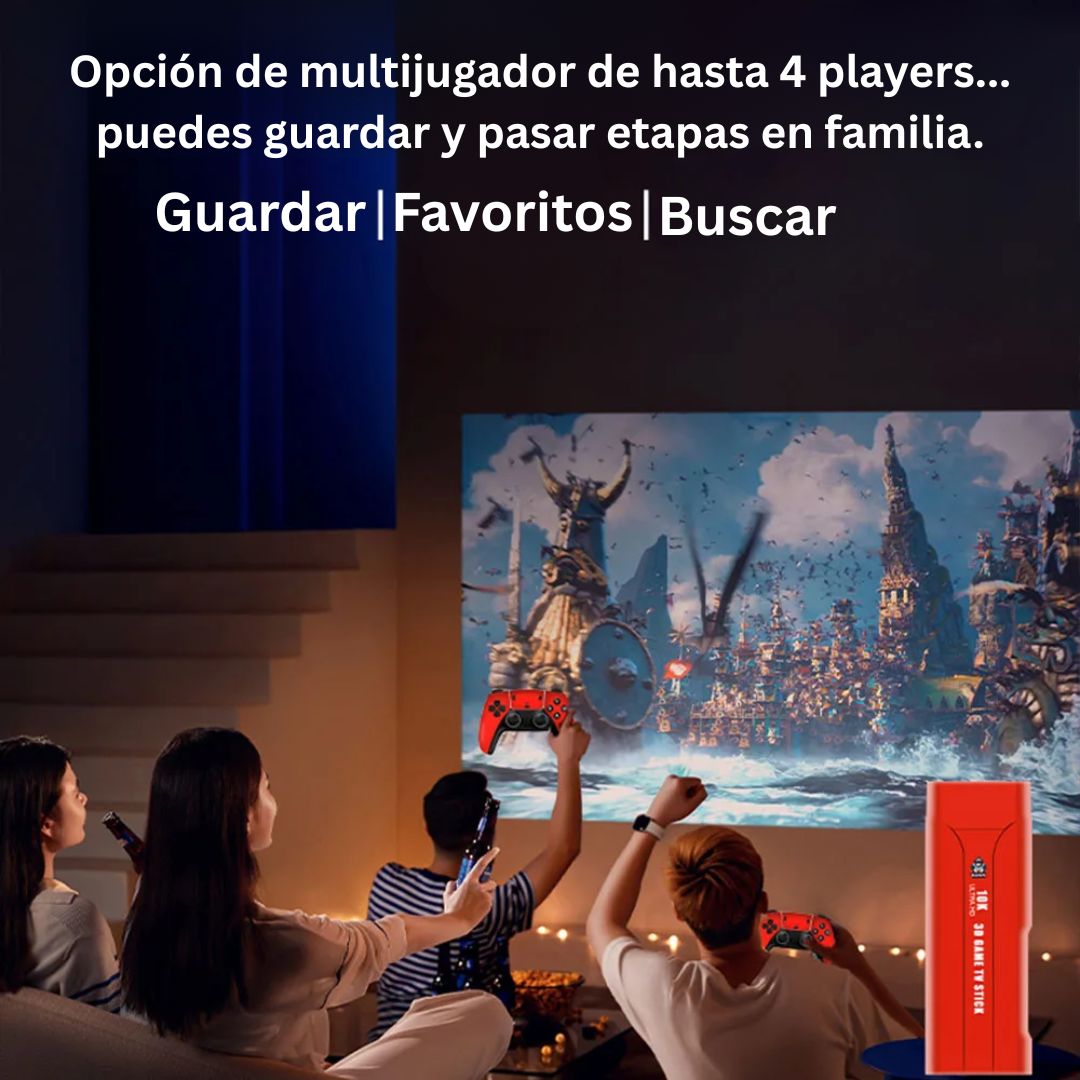🎮 Especial Black Sale | PlayCast™ 3 en 1: Consola Retro + Smart TV + Centro Multimedia | 55% de Descuento Solo hasta el 28 de Septiembre