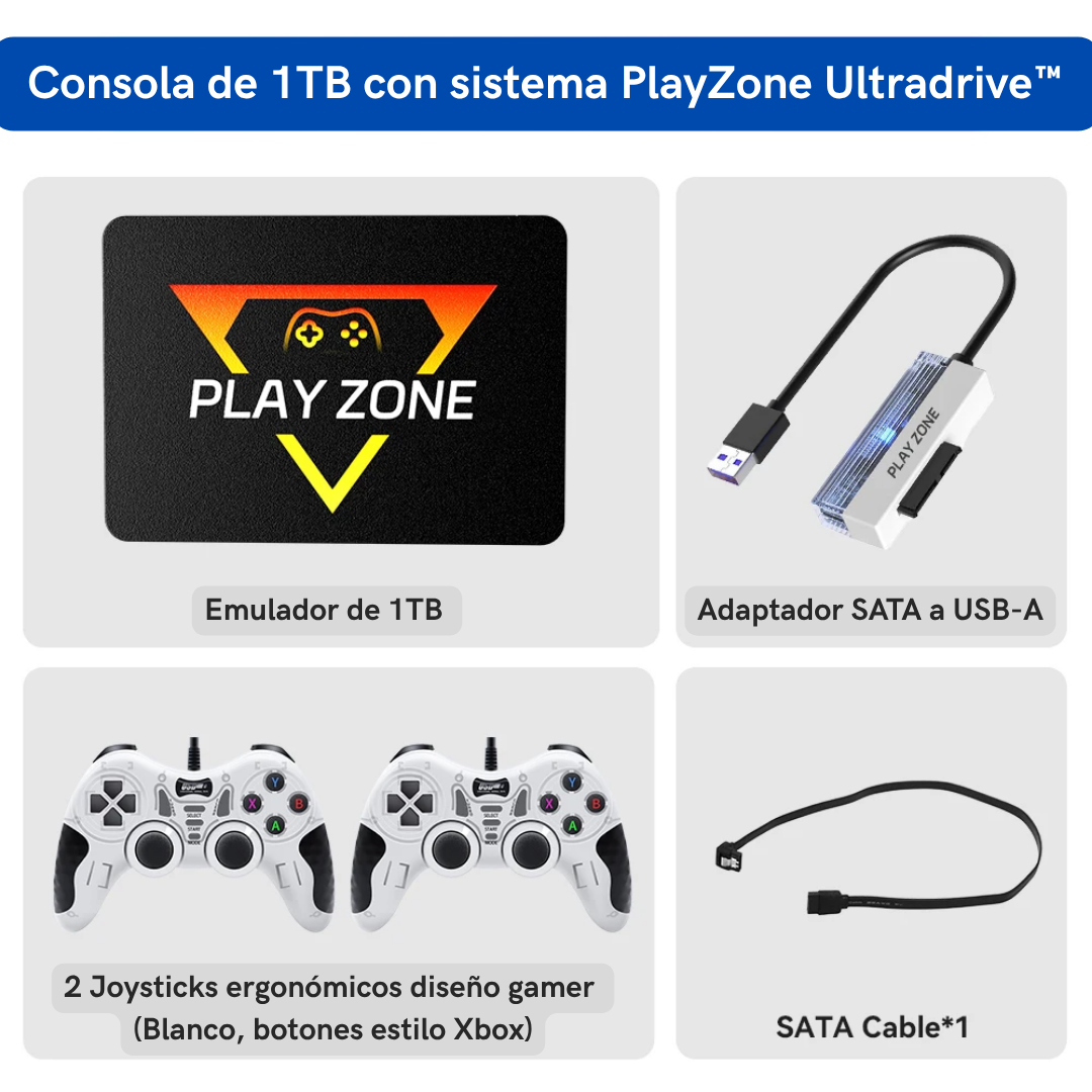 PlayZone UltraDrive™ – Consola Portátil Original de Alta Potencia | 55% de Descuento Solo hasta el 28 de Septiembre
