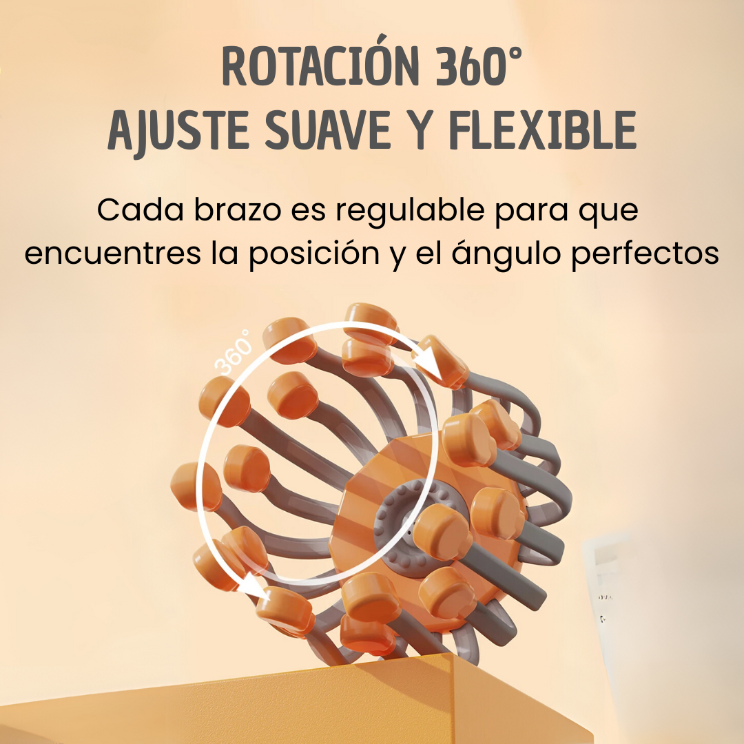 RelaxCap Pro™ - Masajeador de Cabeza Inteligente Original | 55% de Descuento Solo hasta el 30 de Septiembre