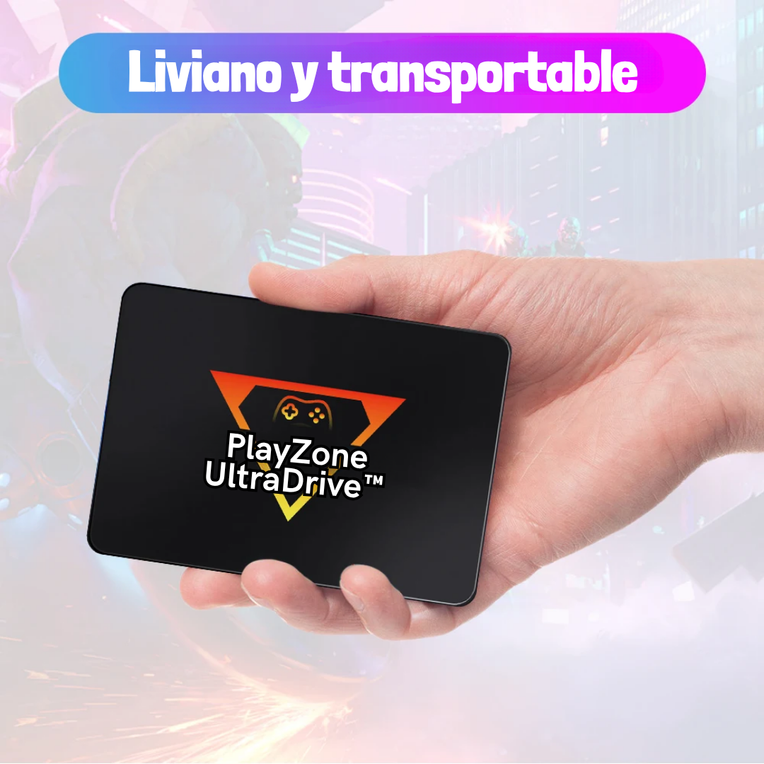 PlayZone UltraDrive™ – Consola Portátil Original de Alta Potencia | 55% de Descuento Solo hasta el 28 de Septiembre