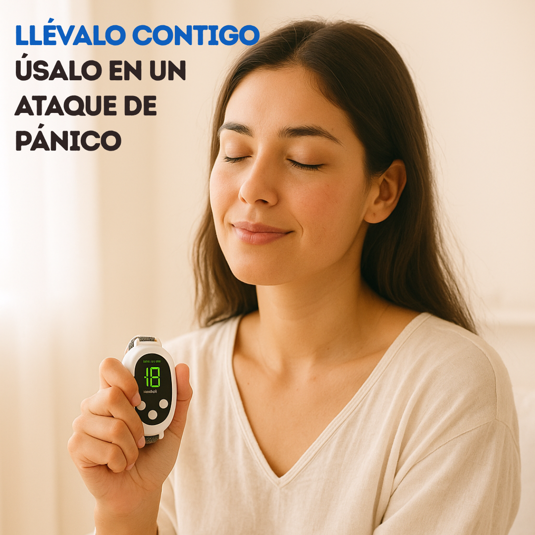 Black Sale |🧠 CalmPal™ – Dispositivo Portátil de Regulación Emocional | 55% DCTO hasta el 30 de Septiembre